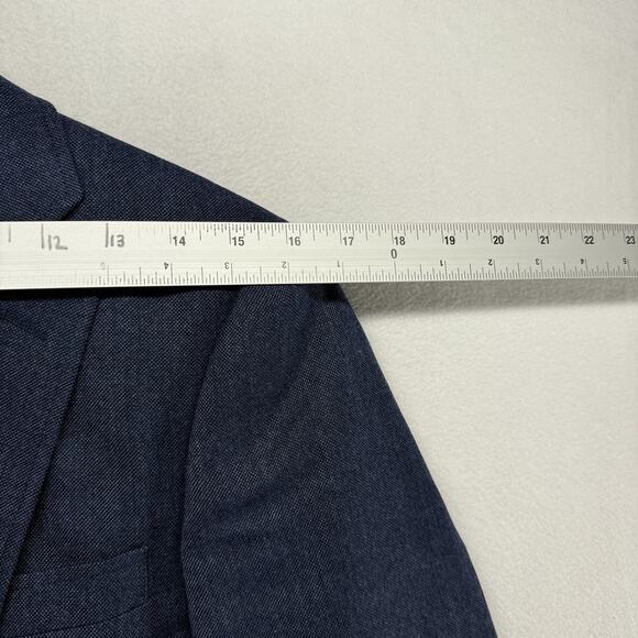 J Crew Blazer Men's 34 R Blue Thompson Wool Naval University Thompson Slim NEW - Picture 7 of 12